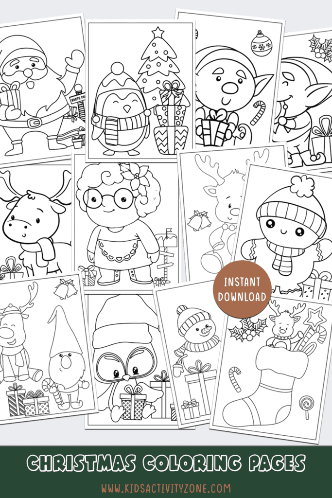 Christmas A to Z Game - Free Printable! - Kids Activity Zone