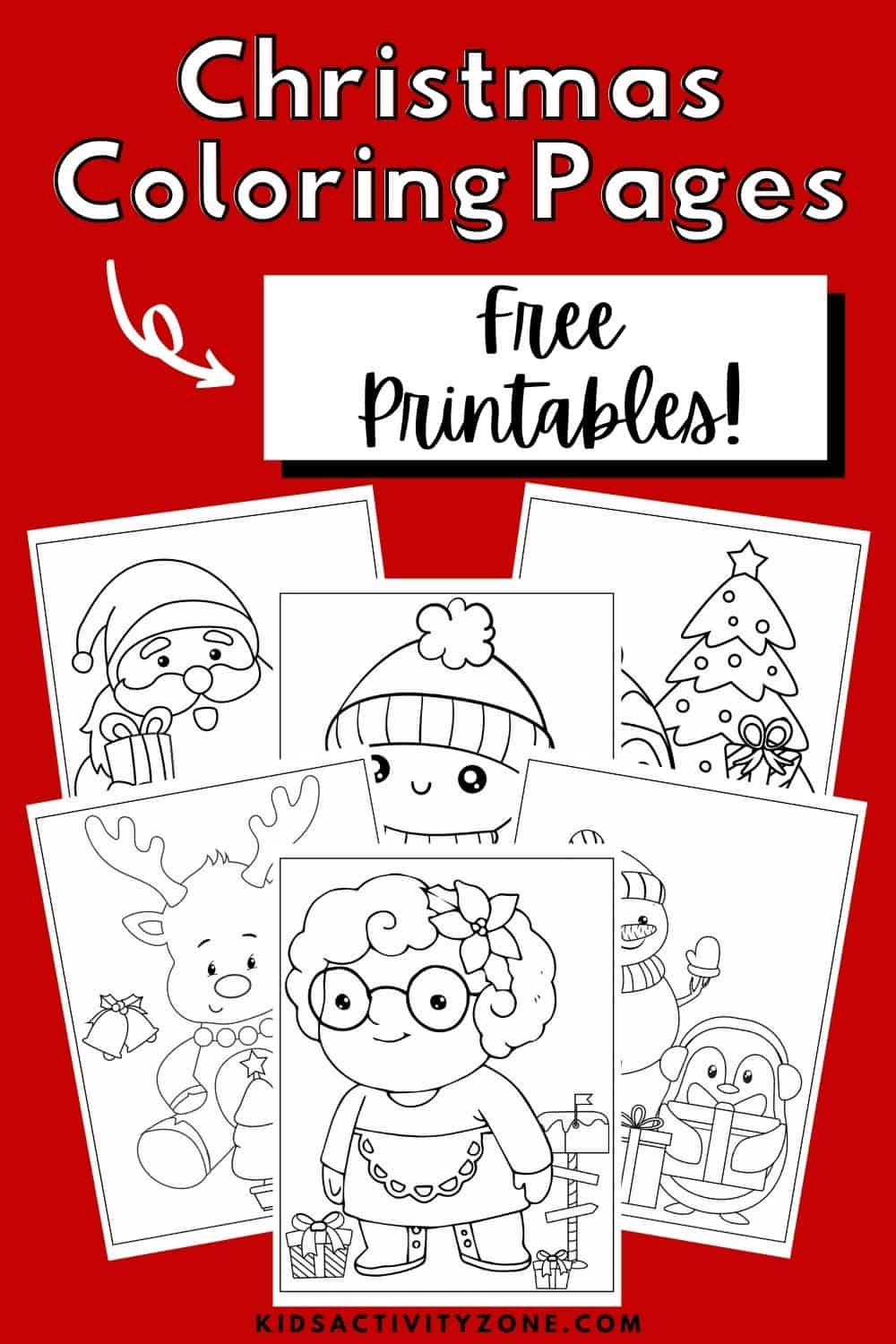 12 FREE Holiday Christmas Coloring Pages. These are a great addition to any holiday party with family and friends, in the classroom and more. Grab this set of Christmas Coloring Pages and keep the kids busy this holiday season!