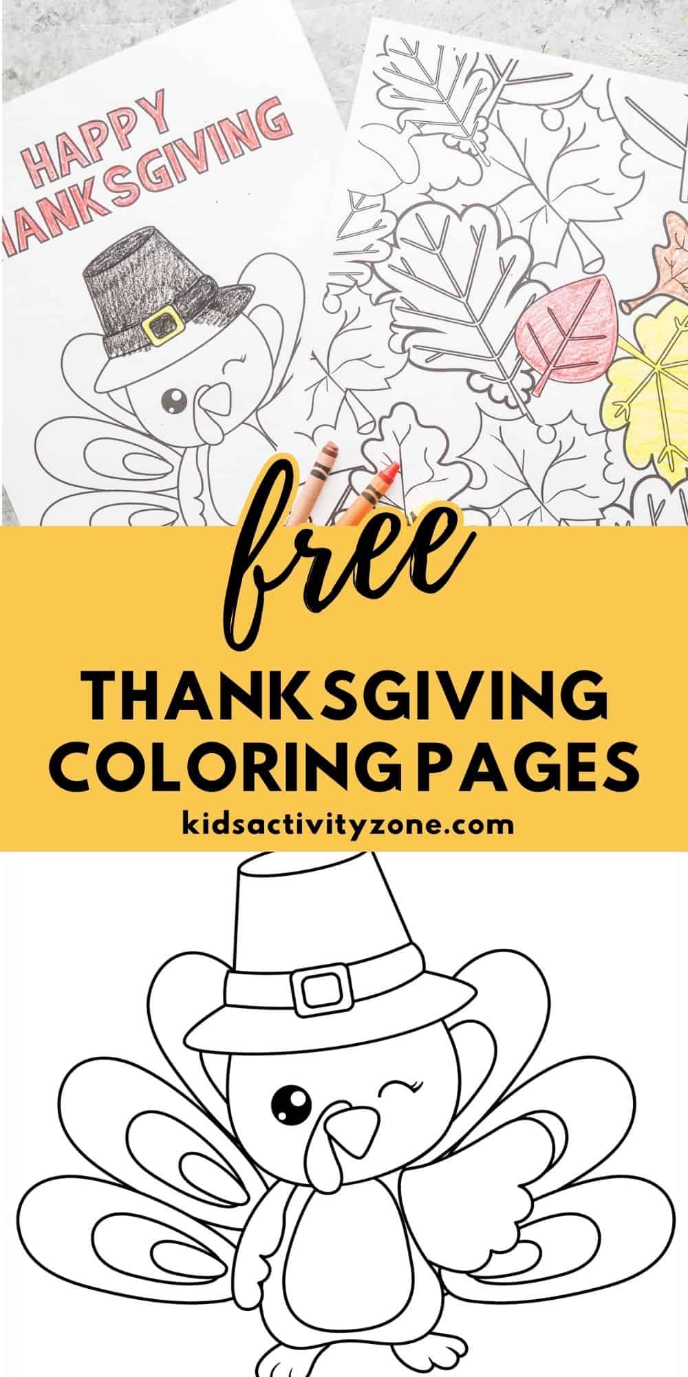 Free Thanksgiving Coloring Pages are the perfect addition to your parties and gatherings. They are the simplest activity. Just print and color!