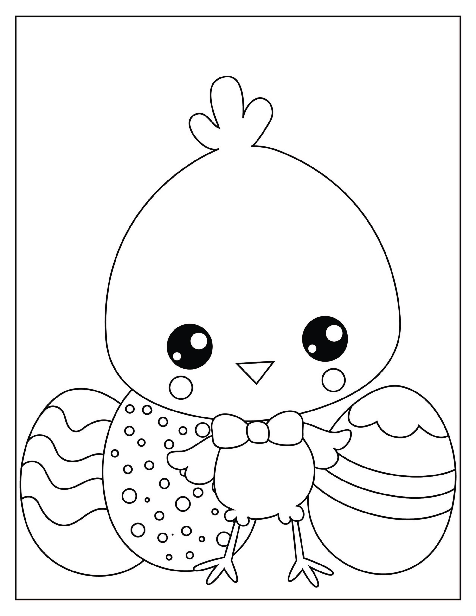 Easter Coloring Pages - Kids Activity Zone