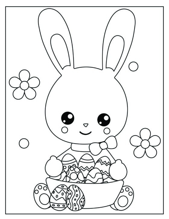 Easter Coloring Pages - Kids Activity Zone