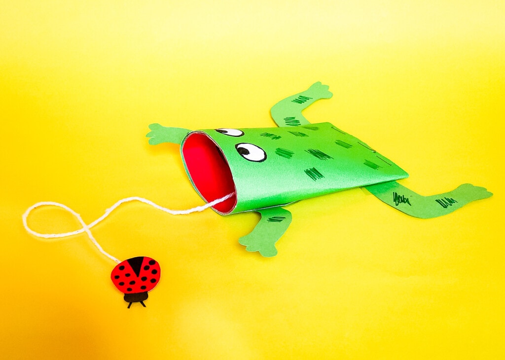 Toilet Paper Roll Frog Craft Easy Craft Kids Activity Zone