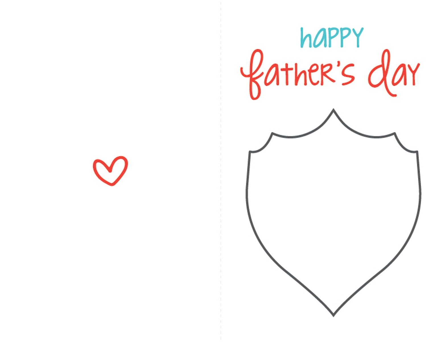 Printable Father's Day Card