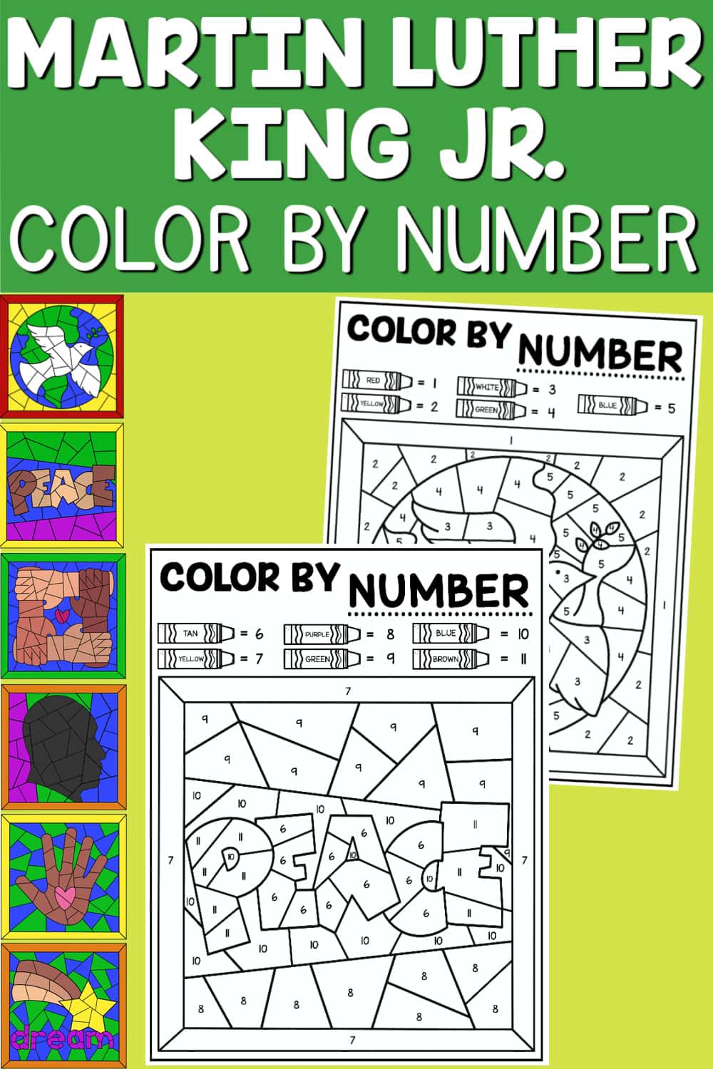 Color the Number - Activity Page