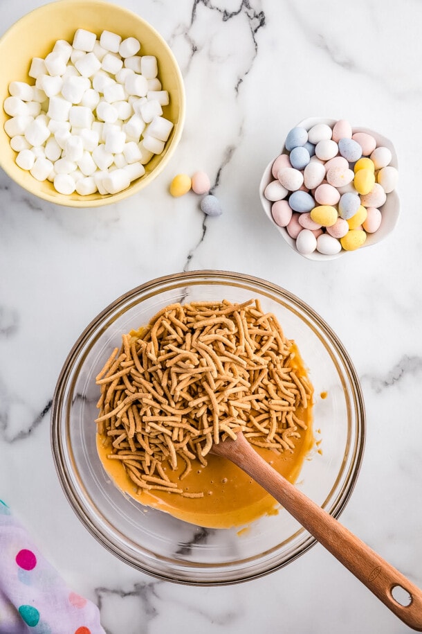 Haystack Nests Easter Nest Haystacks - No Bake Treat! - Kids Activity Zone