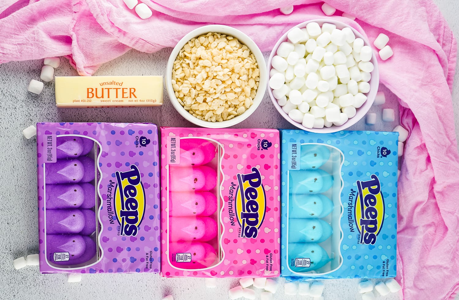 Peeps Rice Krispie Treats Ingredients