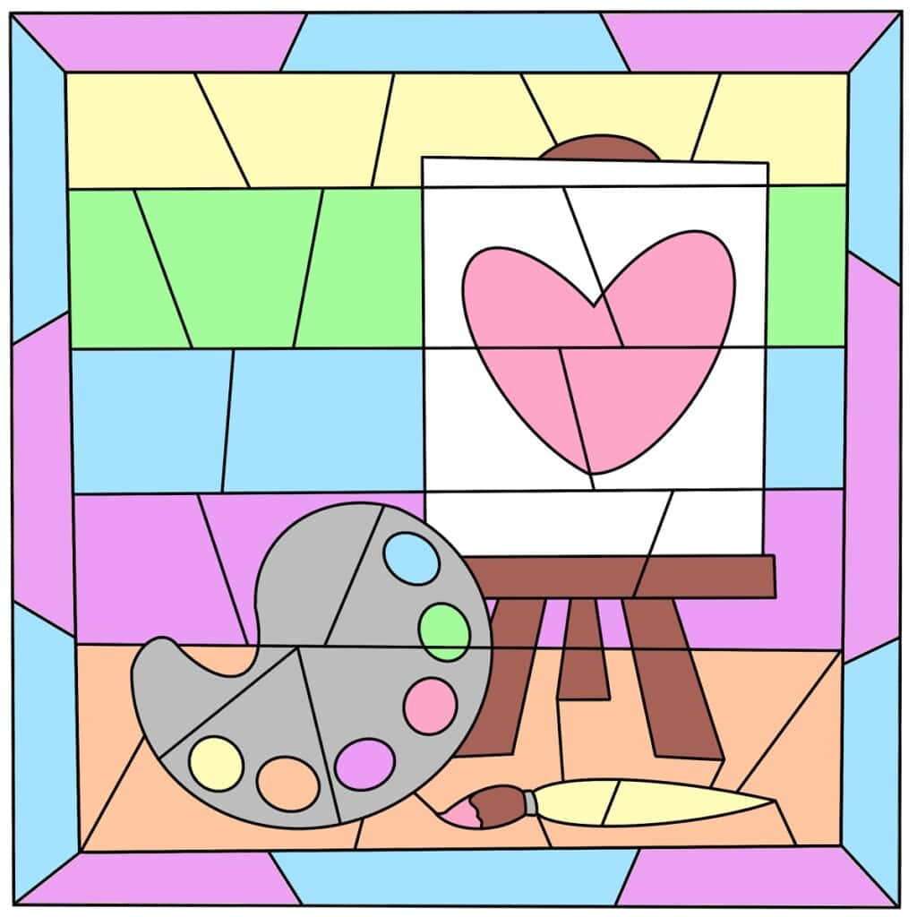 Mother's Day Color By Number - Kids Activity Zone