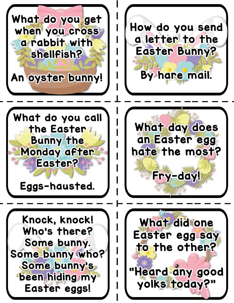 Easter lunchbox jokes