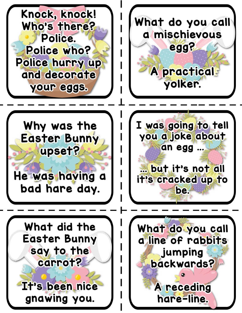 Printable Easter Jokes