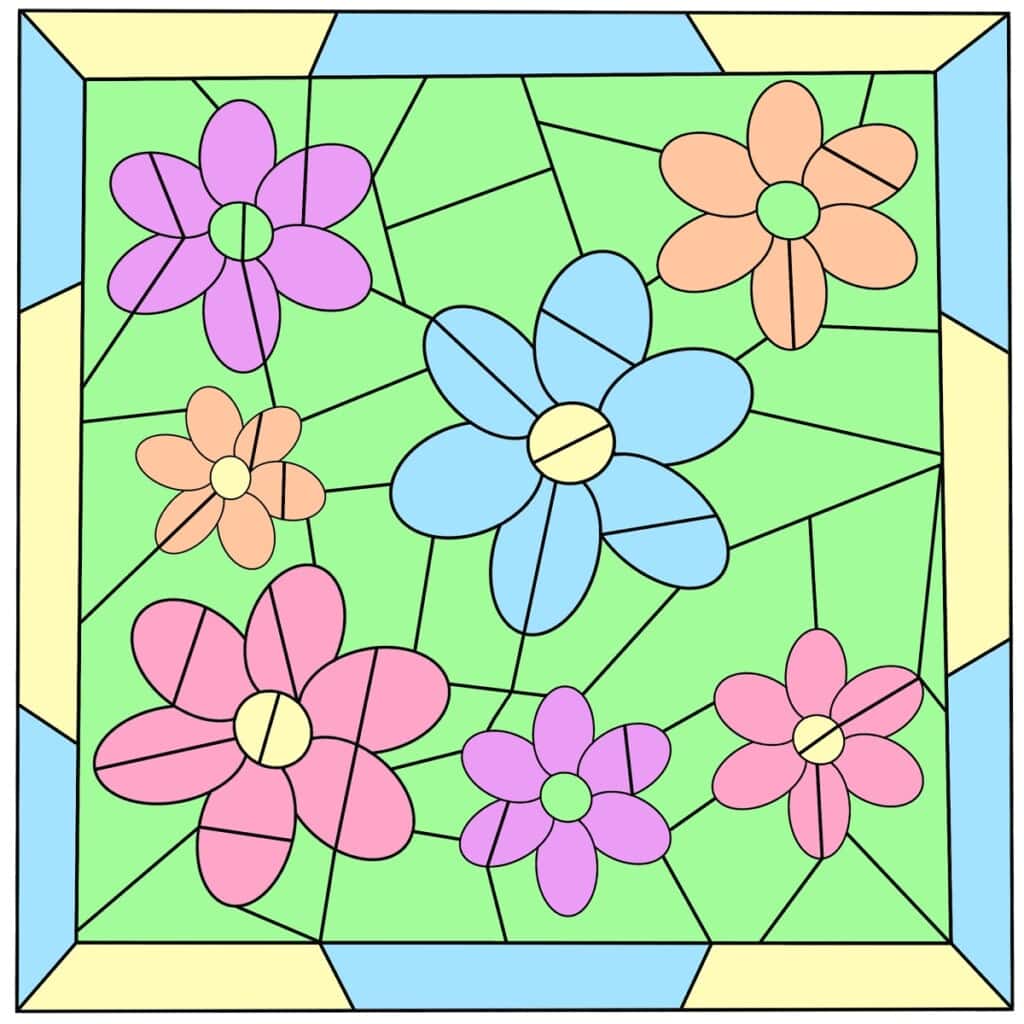 Mother's Day Color By Number - Kids Activity Zone