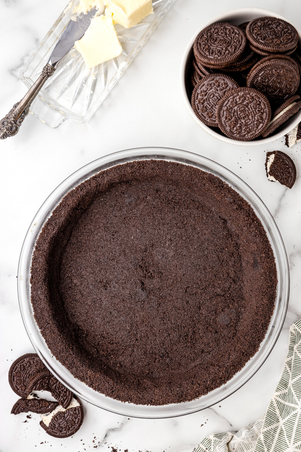 Easy NoBake Oreo Pie Crust! Kids Activity Zone