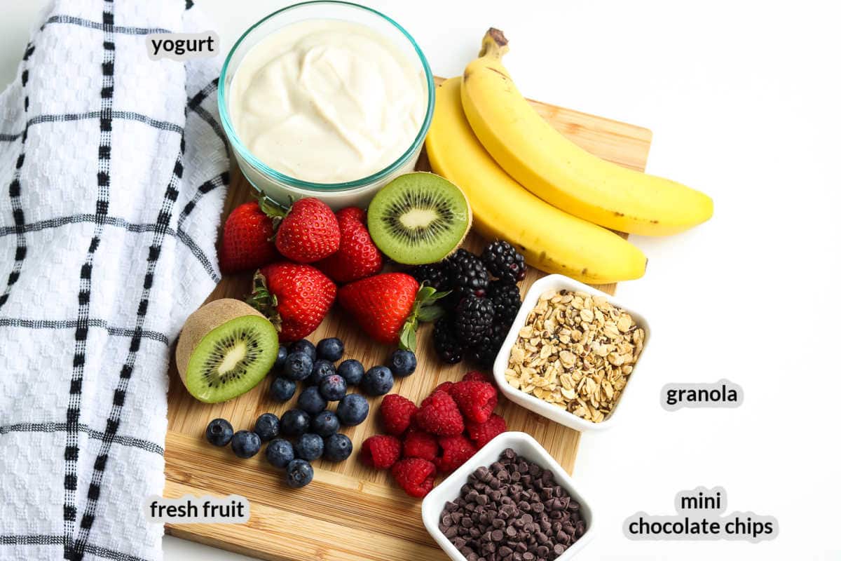 Frozen Yogurt Bites Ingredients