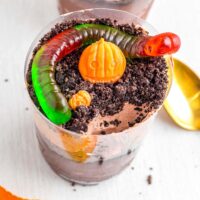 Halloween Dirt Cups Square cropped image