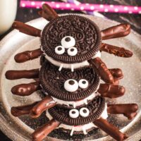 Spider Oreo Cookies Square