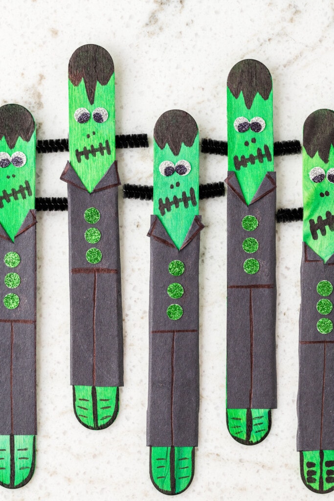 Popsicle Stick Frankenstein Craft Kids Activity Zone Popsicle Stick Frankenstein Craft Kids Activity Zone