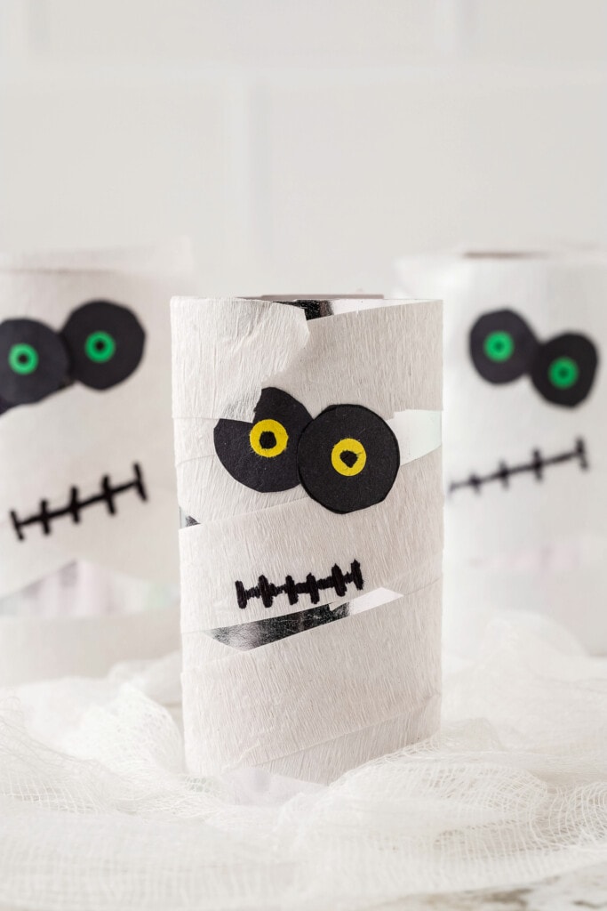 Toilet Paper Roll Mummy Craft Kids Activity Zone