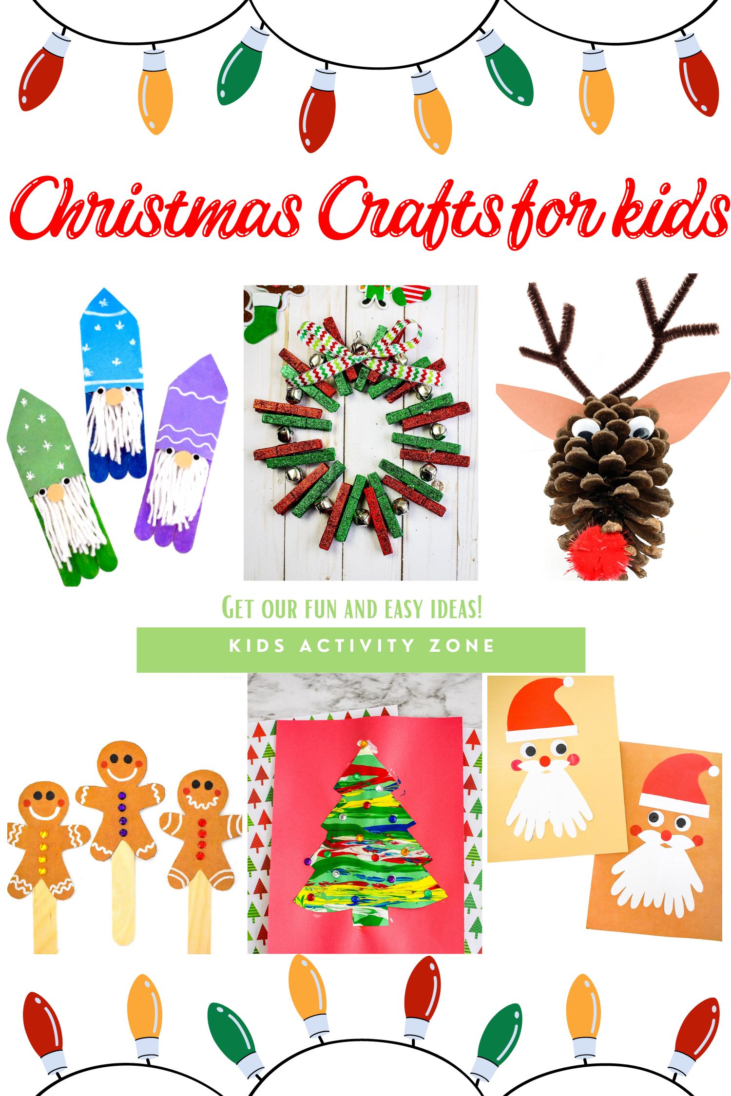 Christmas Crafts for Kids to make during the holiday season! These easy Christmas Crafts for kids are the perfect way to get into the Christmas spirit. We have gathered 35+ of our favorite Christmas Crafts that are perfect for doing with the kids during the holidays!