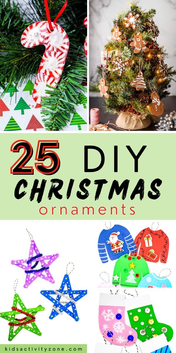 Making homemade Christmas Ornaments is such a fun activity for the whole family at Christmastime! Today we are sharing our favorite easy to make Christmas ornaments for kids. It's the perfect holiday kids craft to gather the family around the table, create and cherish for years to come. 