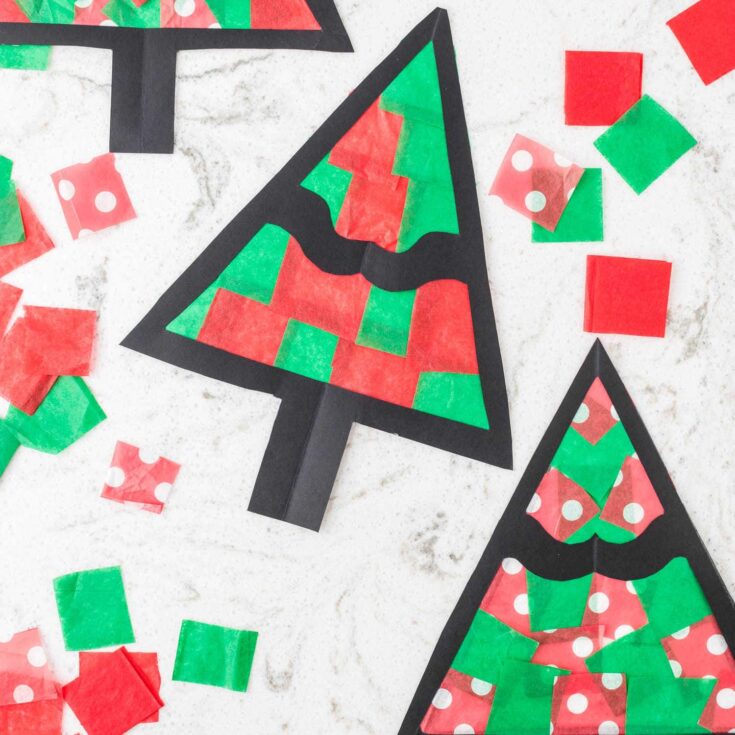 Christmas Tree Suncatcher Square cropped image