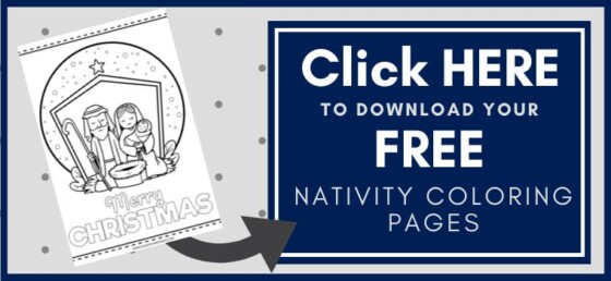 Nativity Coloring Pages - Free Printable! - Kids Activity Zone