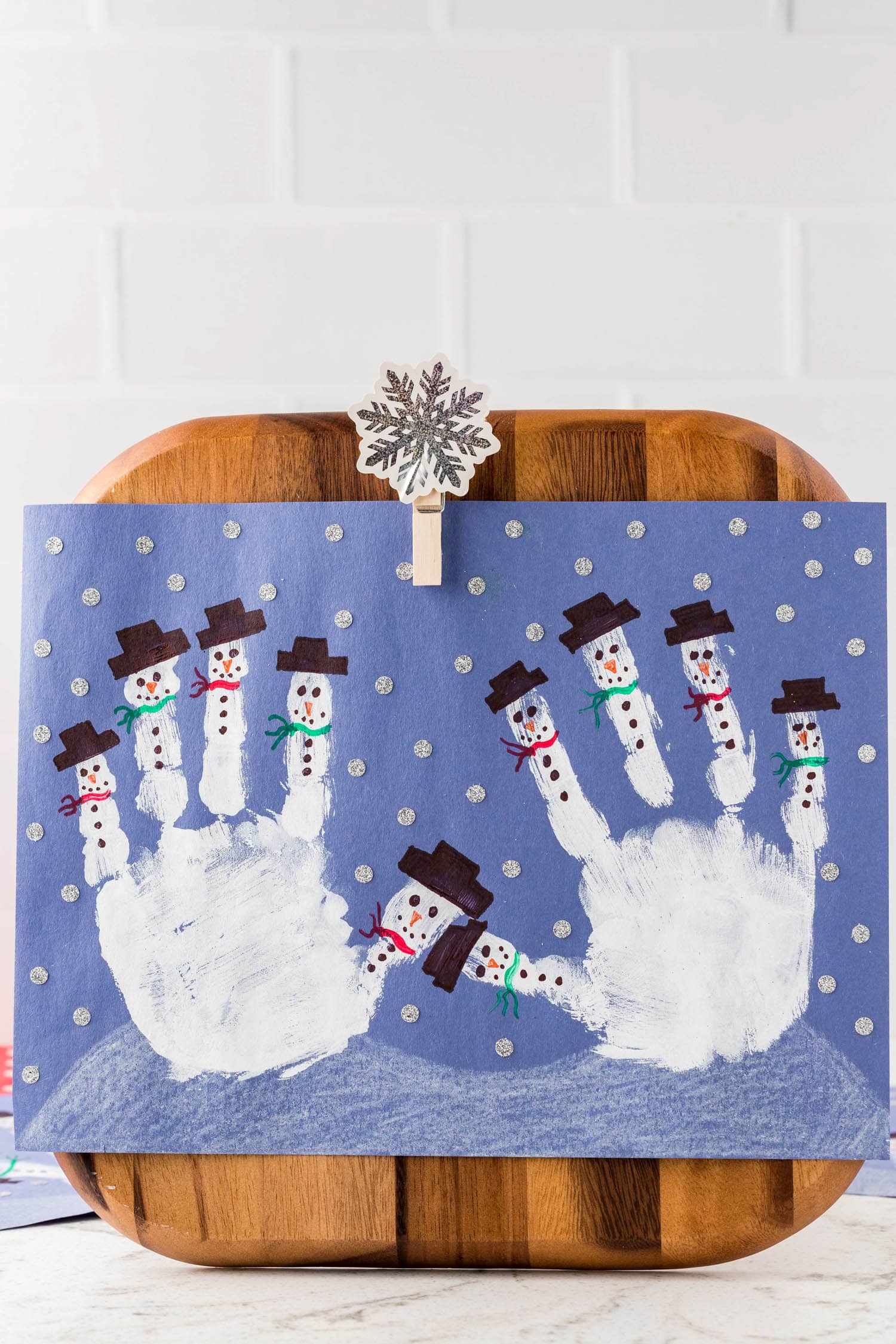 10 Adorable (and Easy!) Snowman Crafts For Kids - Third Stop on the Right