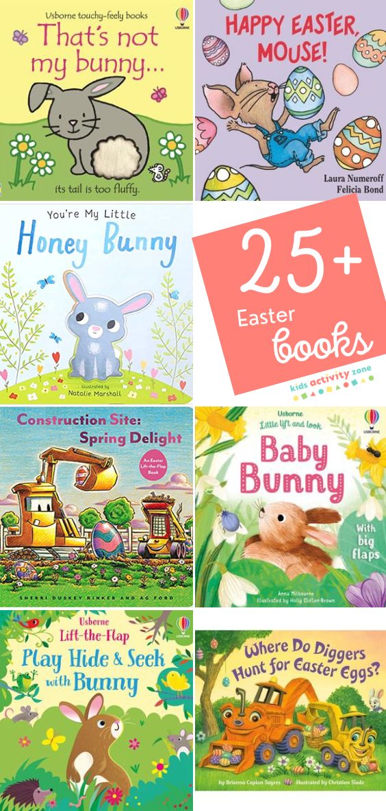 Looking for books to tuck in your child's Easter back this year? Here are over 25 of our favorite Children's Easter Books for their baskets. Their is something for everything with flap books, sticker books, young readers and more!