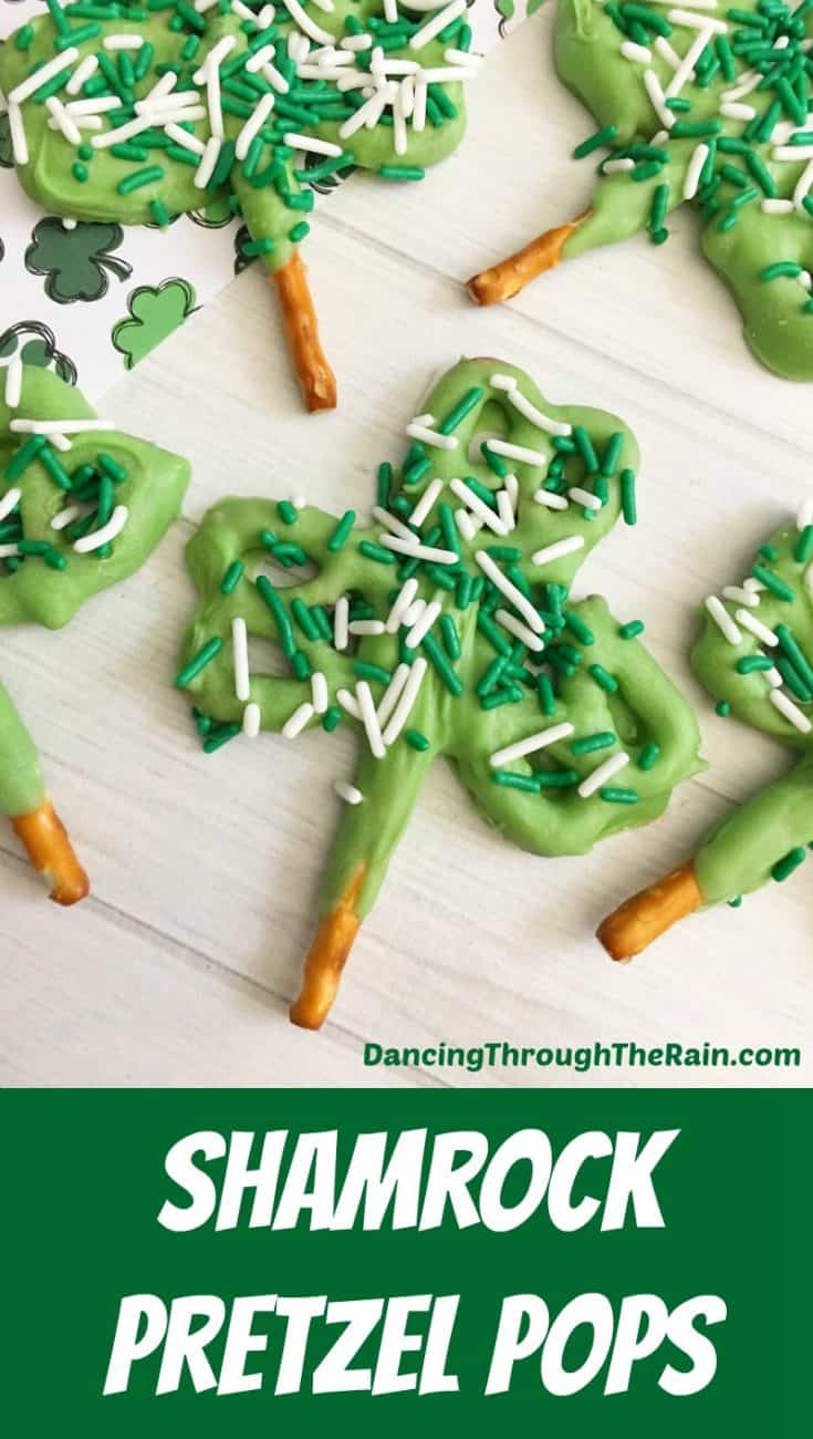 Shamrock Pretzel Pops Main Image 