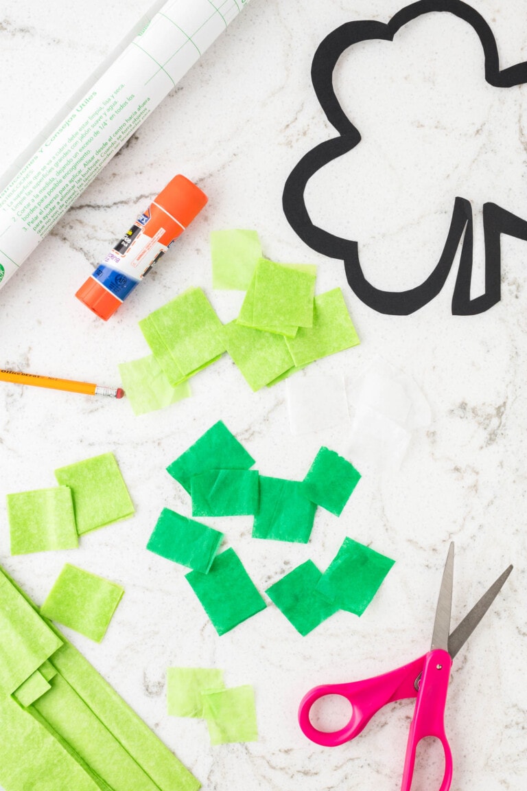 Shamrock Suncatcher Kids Activity Zone