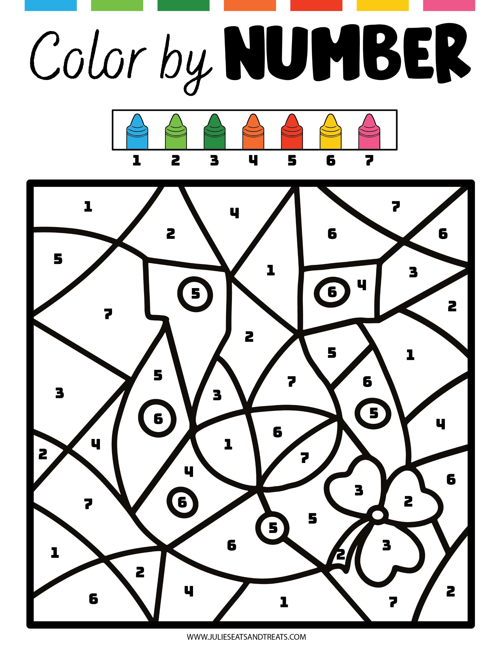 St. Patrick's Day Coloring Sheets  Color by Number Dot Marker Worksheets