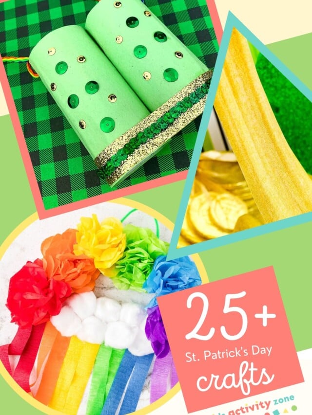 St. Patricks Day Crafts Featured Image Collage