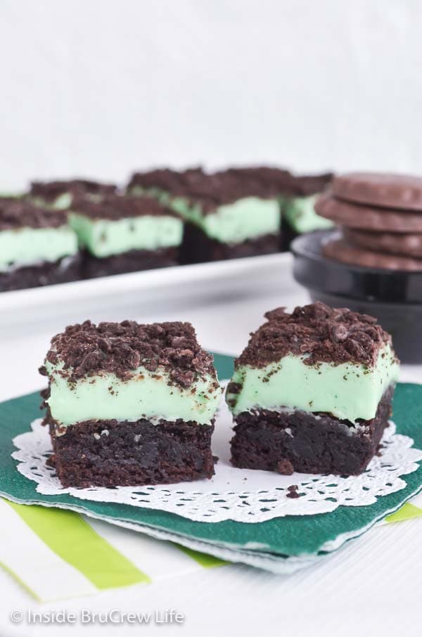 Thin Mint Brownies Main Image 