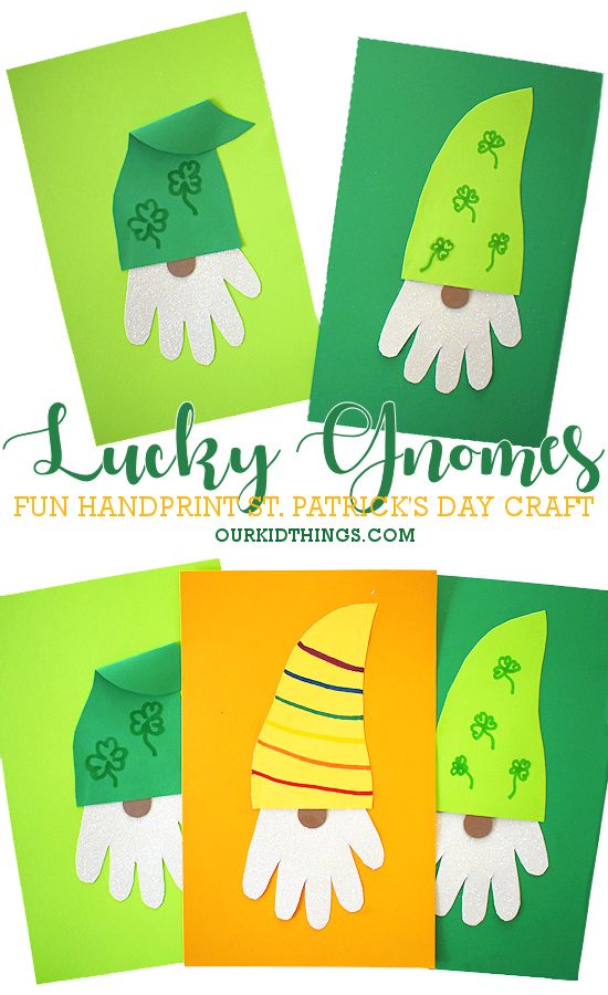 Handprint Lucky Gnome Craft Main image