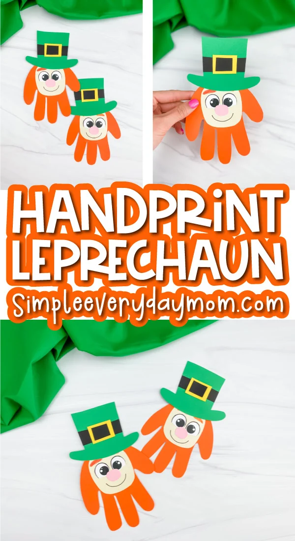 Easy Leprechaun Handprint Craft Main image 