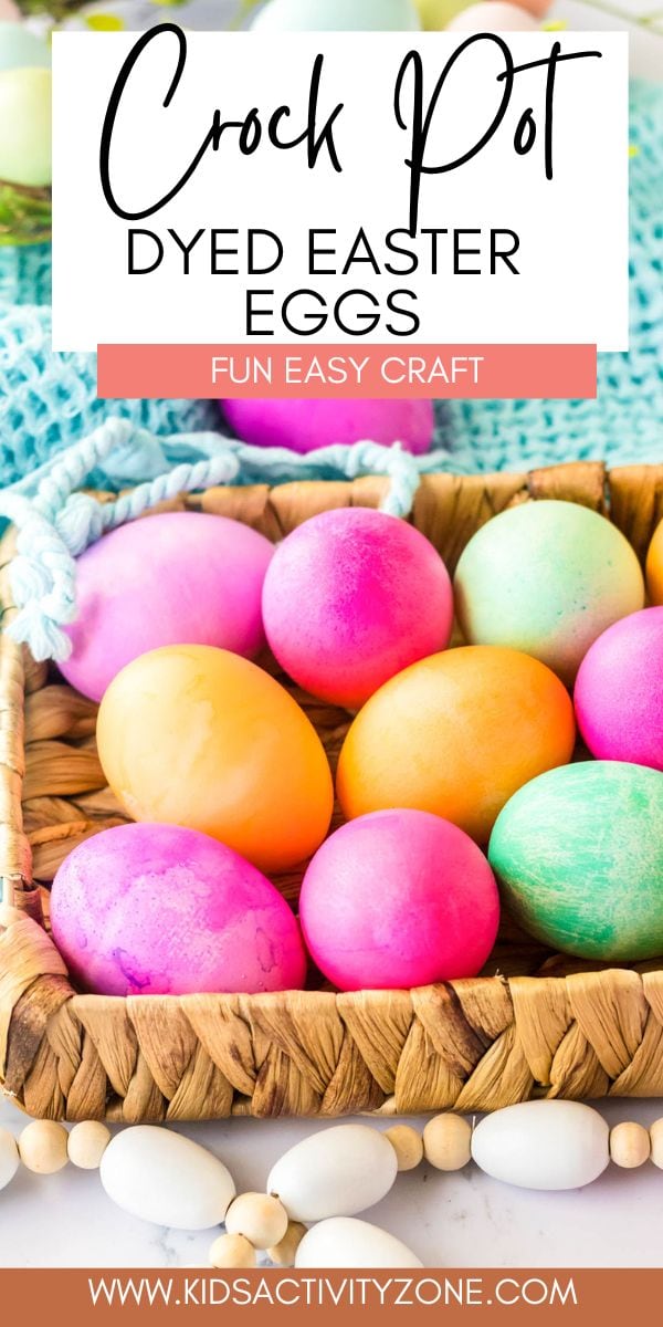 Crock Pot Dyed Easter Eggs Kids Activity Zone