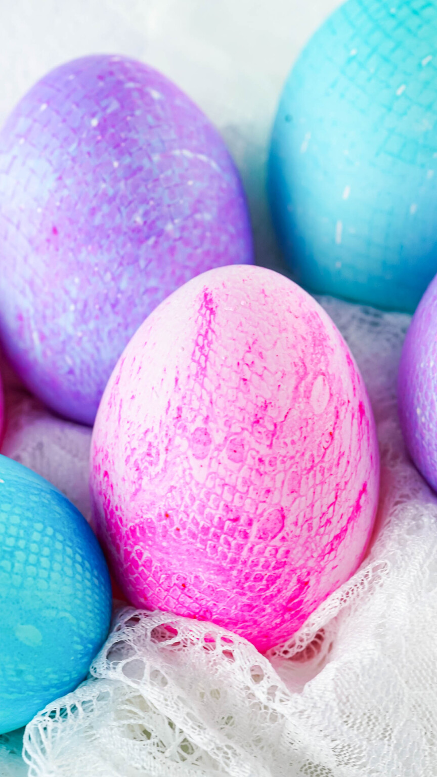 How to Dye Easter Eggs with Fabric Kids Activity Zone