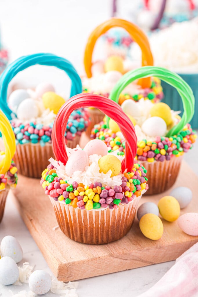 Easter Basket Cupcakes Kids Activity Zone