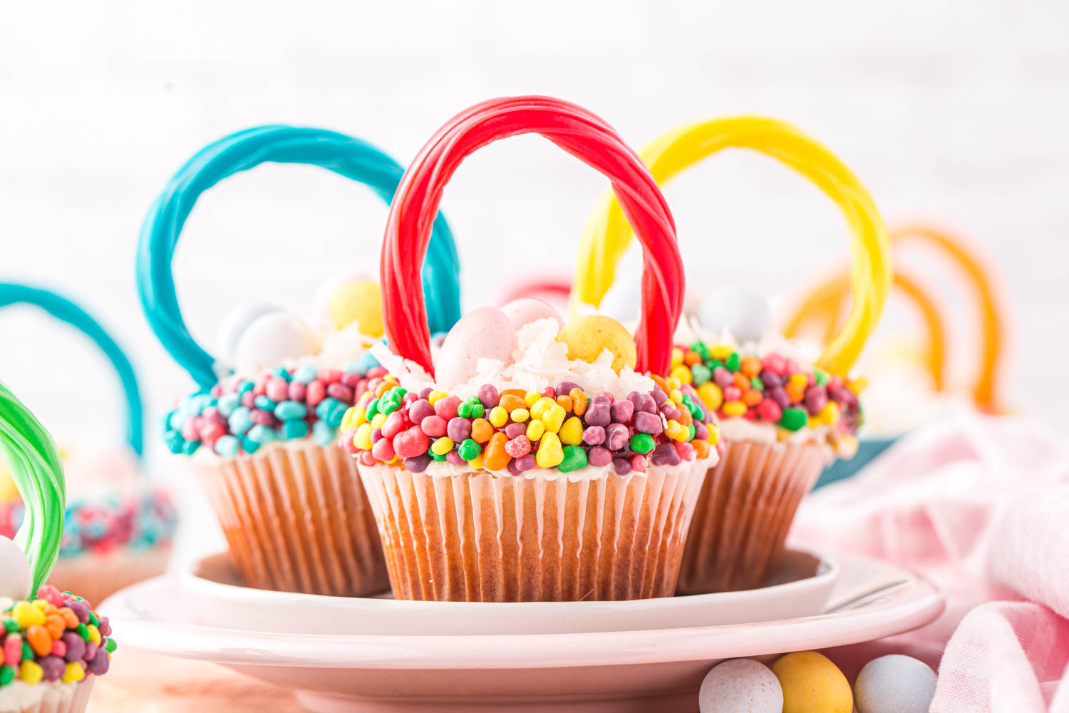 Easter Basket Cupcakes