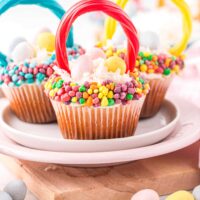 Easter Basket Cupcakes Square Image