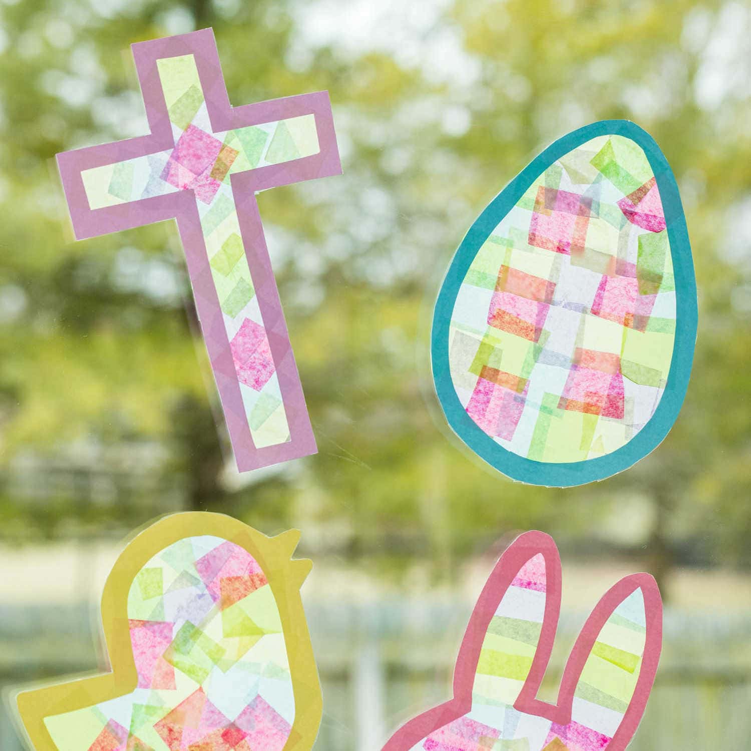 Easter Suncatchers Kids Activity Zone