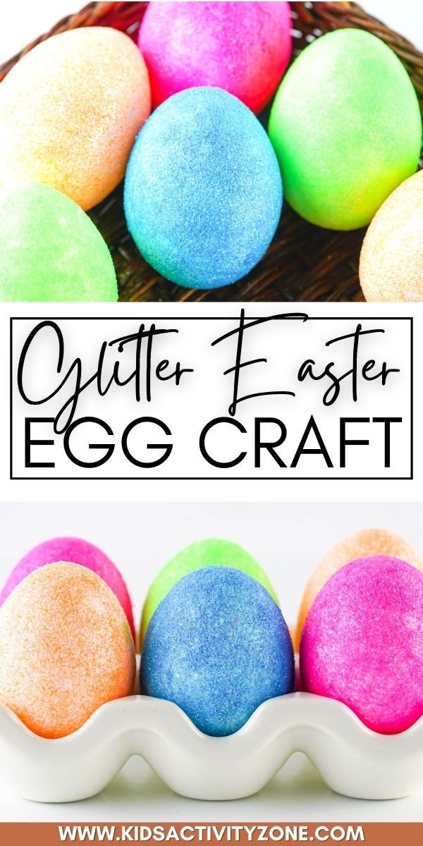 Learn how to dye Glitter Easter Eggs! That's right, you can make your dyed Easter Eggs super cute with glitter. Tips and tricks to get the perfect glitter egg in festive colors.