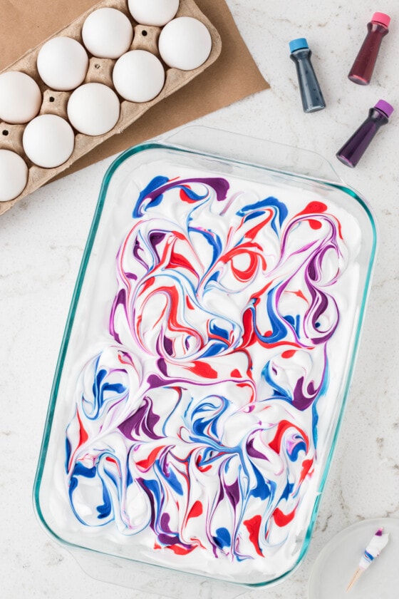 Shaving Cream Easter Eggs Kids Activity Zone