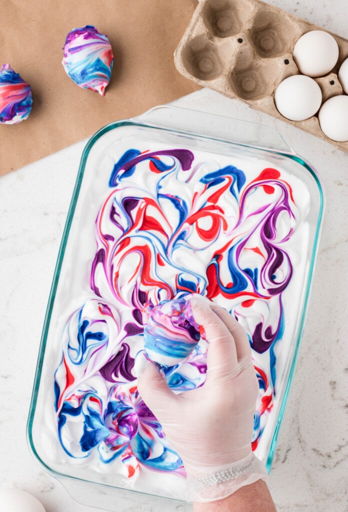 Shaving Cream Easter Eggs Kids Activity Zone