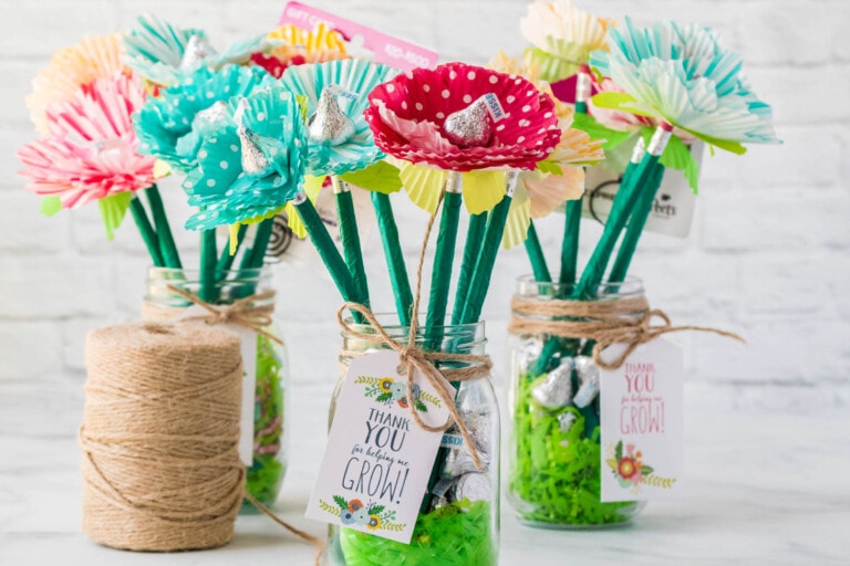 Flower Pencil Craft - DIY Teacher Gift! - Kids Activity Zone
