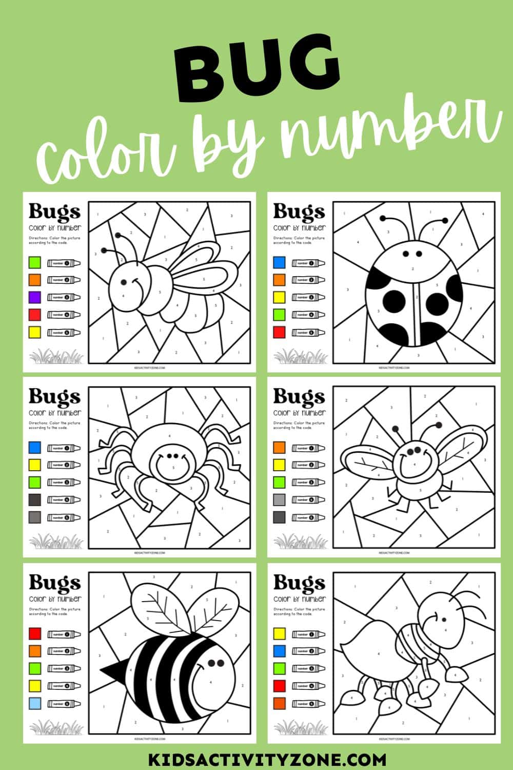 49 Free Color by Numbers Worksheets and Printables