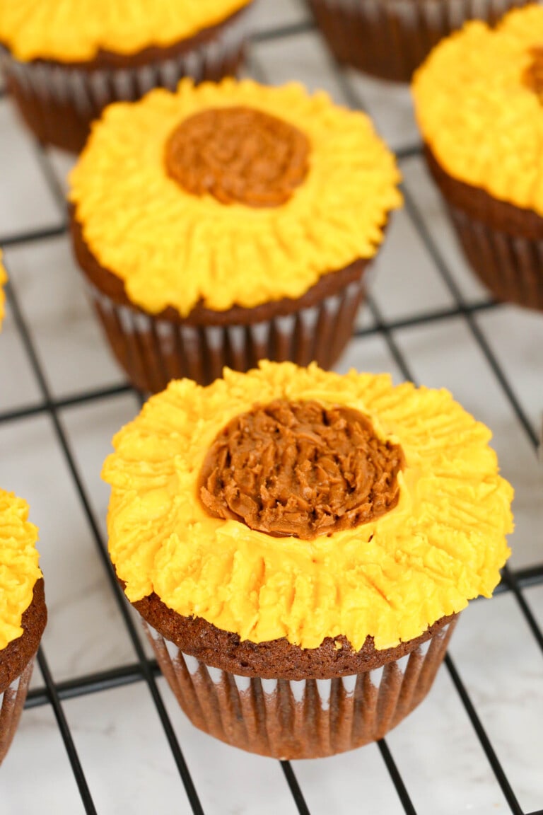 Close Up Photo of the Textured Frosting