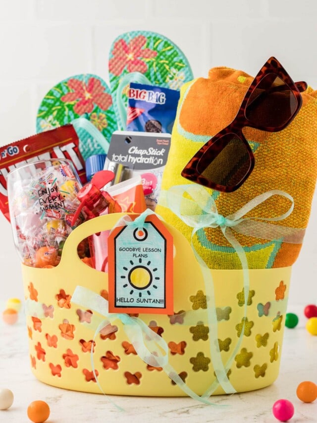 Teacher Gift Basket  Kids Activity Zone