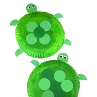 Paper Plate Turtle Craft Square Image