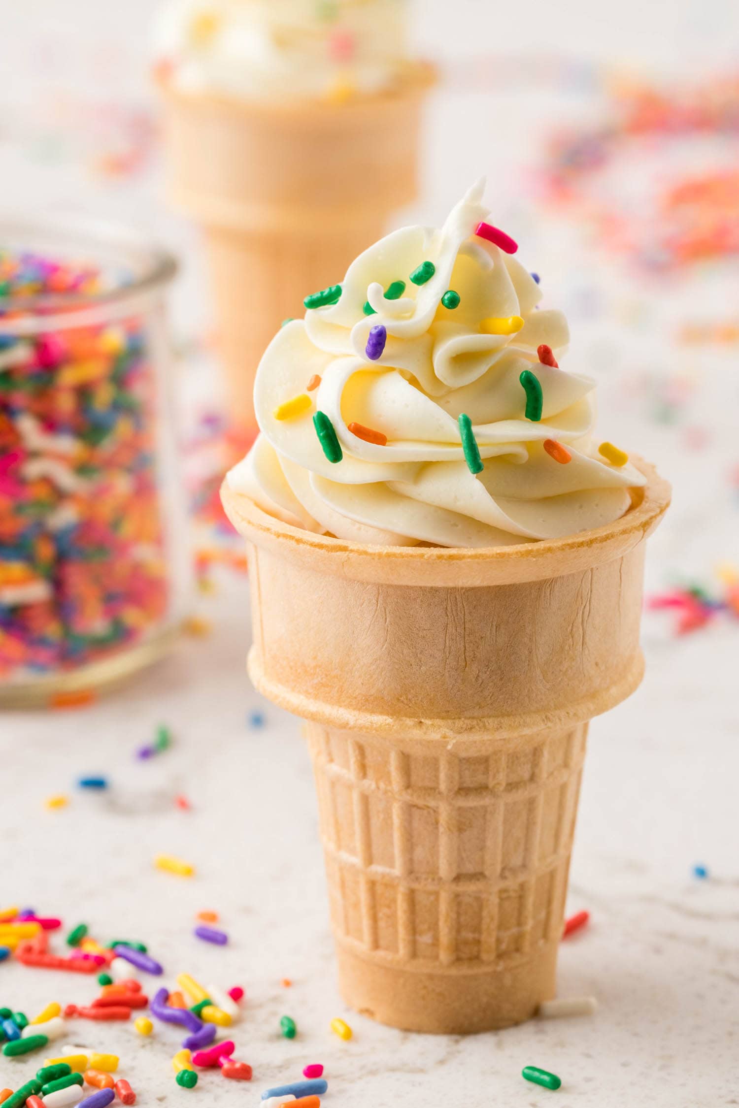 Close up Photo of the Ice Cream Cone