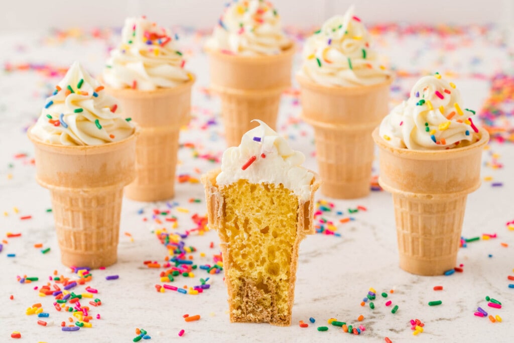 Ice Cream Cone Cupcakes Kids Activity Zone