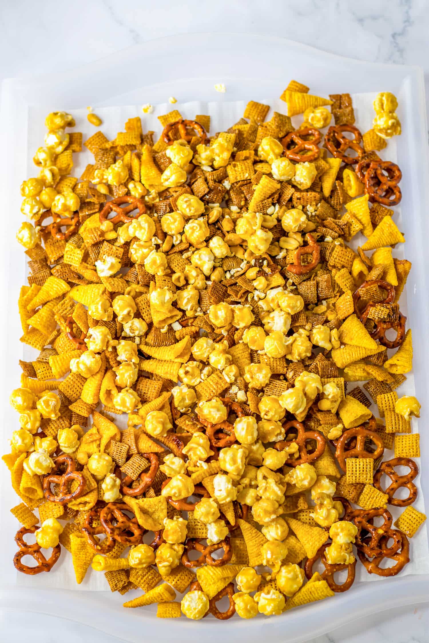 Lay them on parchment paper to cool.